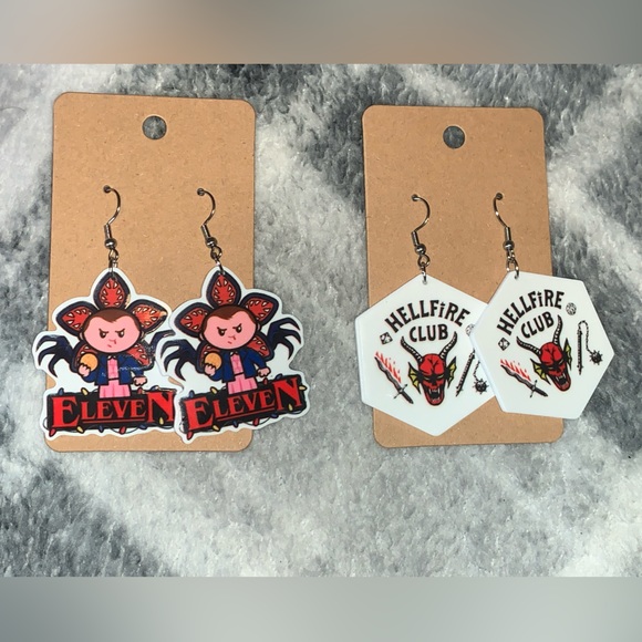 Resin Earrings - Picture 10 of 10